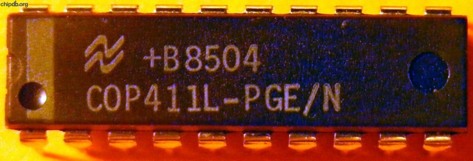 National Semiconductor COP411
