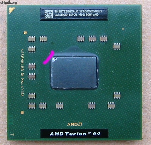 AMD Turion 64 Mobile MT-28 TMSMT28BQX4LD CABSE