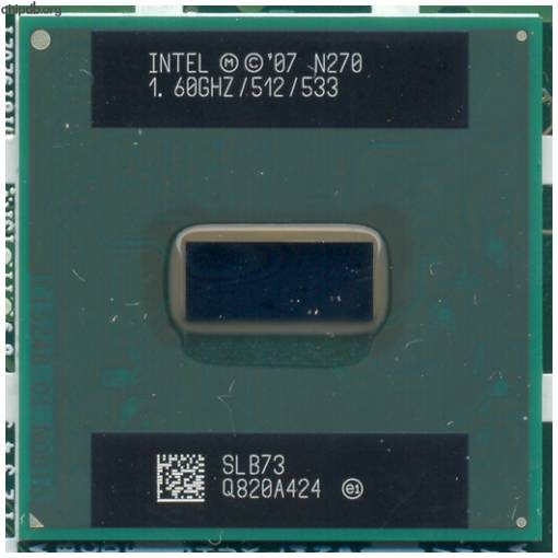 Intel Atom N270 1.60GHZ/512/533 SLB73