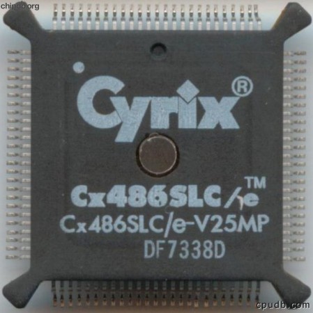 Cyrix CX486SLC/e-V25MP