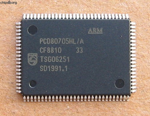 Phillips ARM PCD80705HL/A