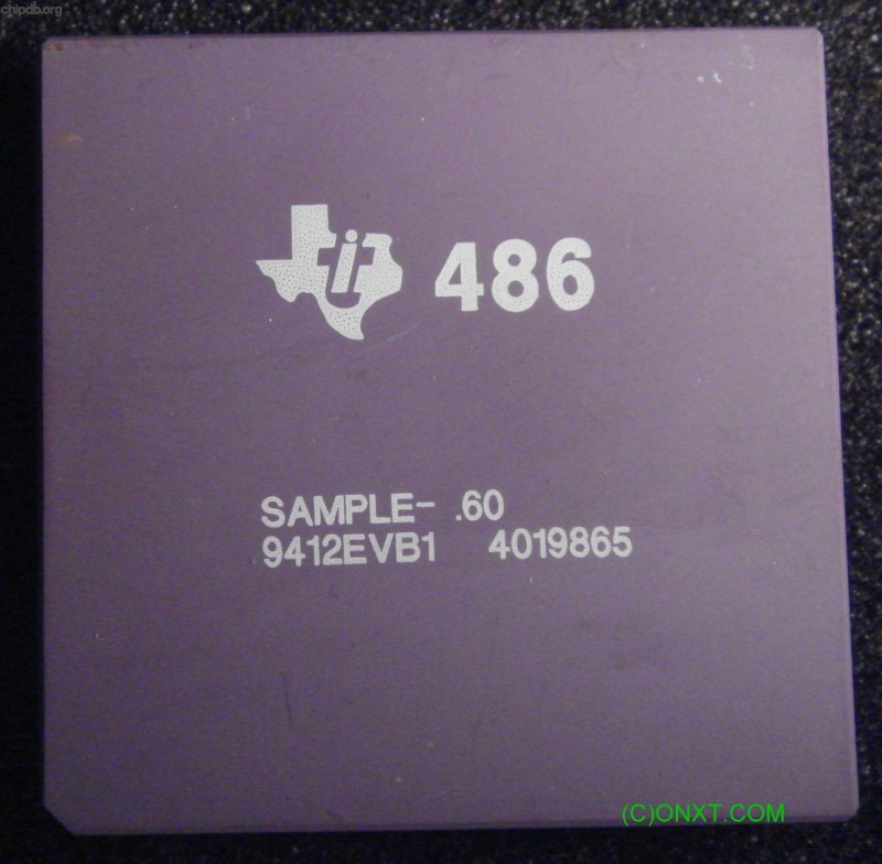 Texas Instruments SAMPLE- .60 ES