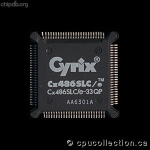 Cyrix Cx486SLC/e-33QP