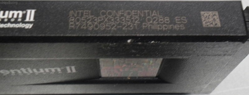 Intel Pentium II 80523PX333512 Q288 ES