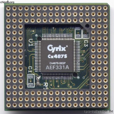Cyrix Cx487S-33QP