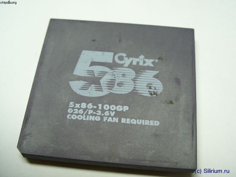 Cyrix 5x86-100GP 026/P-3.6V