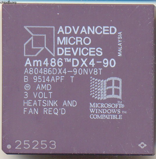 AMD A80486DX4-90NV8T rev B