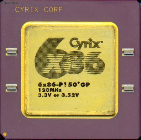Cyrix 6x86-P150+GP 3.3V or 3.52V capacitors