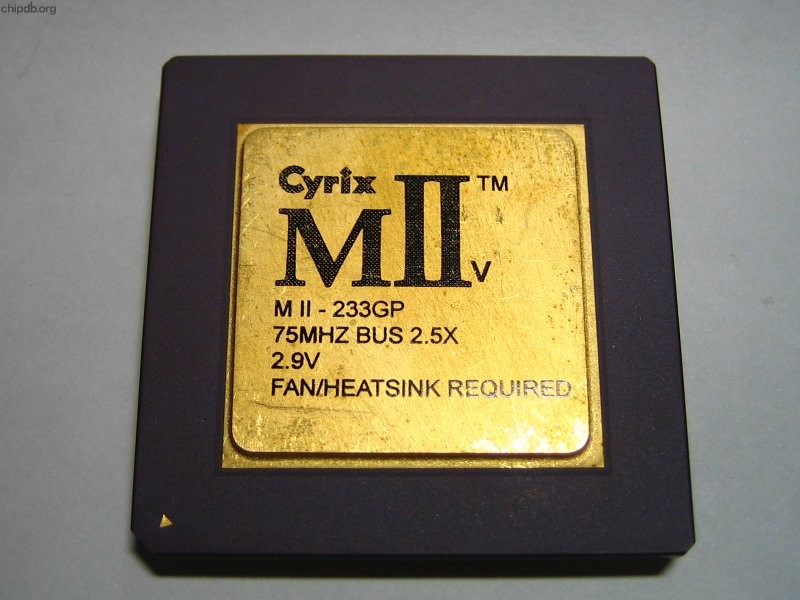 Cyrix MIIv-233GP