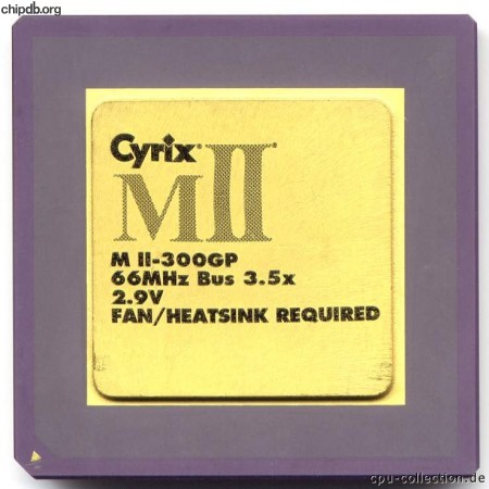 Cyrix MII-300GP 66MHz bus boldfont