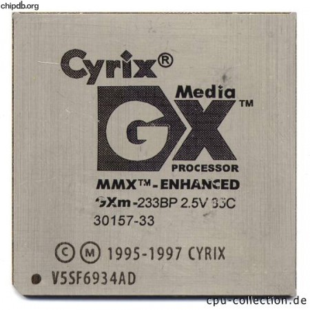 Cyrix MediaGX GXm-233BP silver