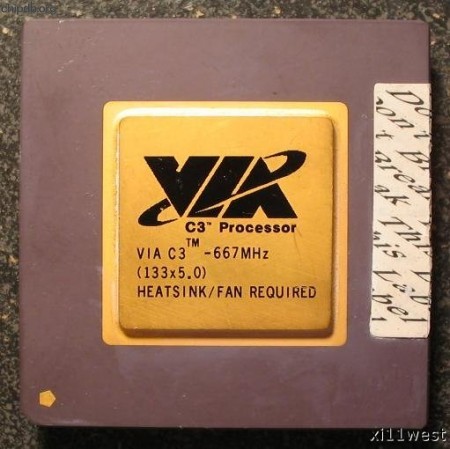 VIA C3-667 diff logo