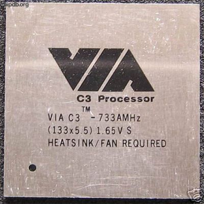 VIA C3-733AMHz BGA