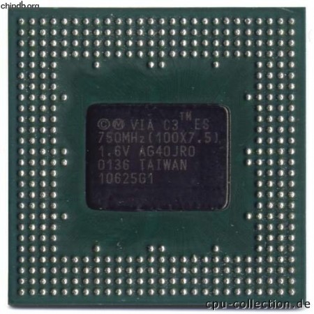Cyrix VIA C3-750 ES
