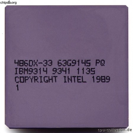 IBM 486DX-33 63G9145 no logos