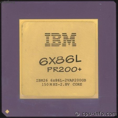 IBM 6x86L PR200+ 6x86L-2VAP200GB