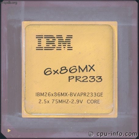 IBM 6x86MX PR233 6x86MX-BVAPR233GE