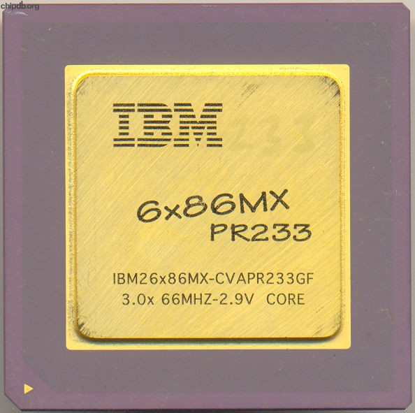 IBM 6x86MX PR233 6x86MX-CVAPR233GF