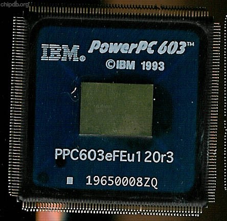 IBM PowerPC PPC603eFEu120r3