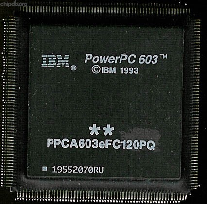 IBM PowerPC PPCA603eFC120PQ