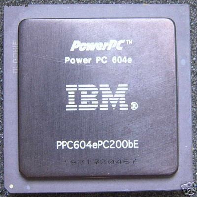 IBM PowerPC PPC604ePC200bE diff print