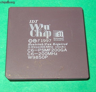 IDT WinChip C6-PSMF200GA diff logo 2 heatsink fan