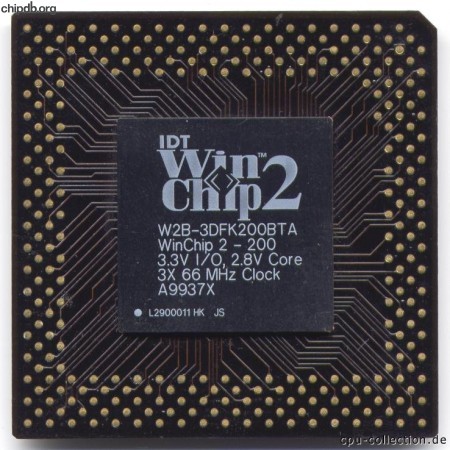 IDT Winchip2 W2B-3DFK200BTA