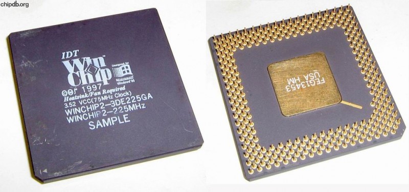 IDT WINCHIP2-3DE225GA SAMPLE