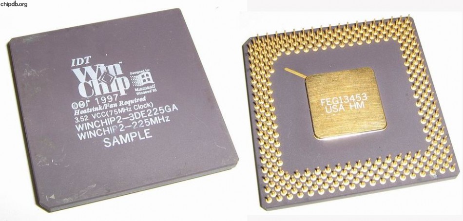 IDT WINCHIP2-3DE225GA SAMPLE