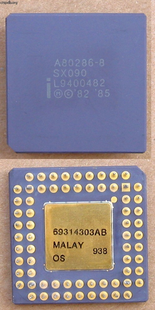 Intel A80286-8 SX090