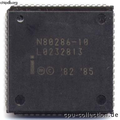 Intel N80286-10 no sspec