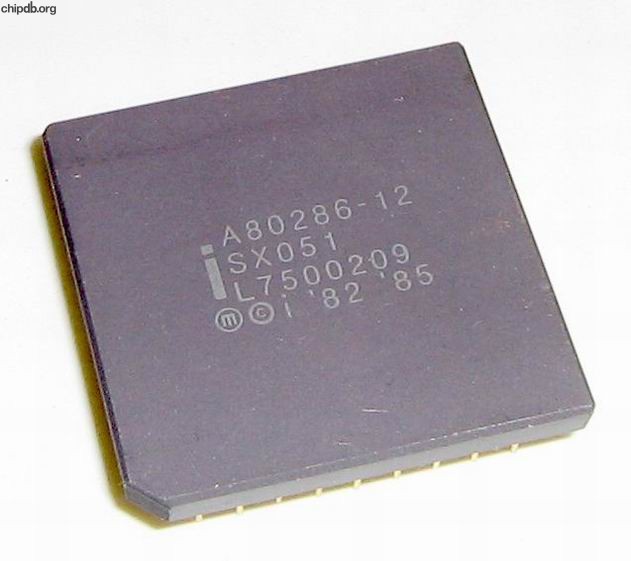 Intel A80286-12 SX051
