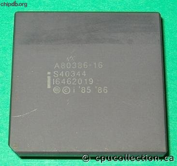 Intel A80386-16