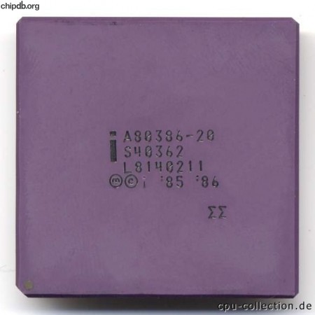 Intel A80386-20
