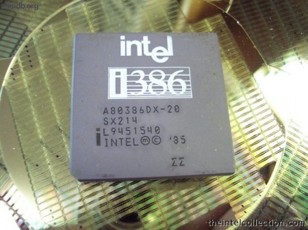 Intel A80386DX-20 SX214