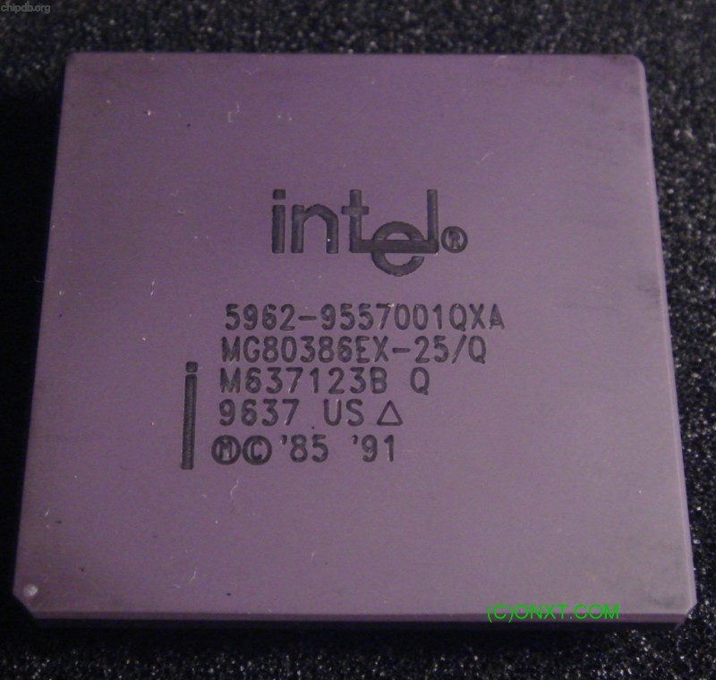 Intel MG80386EX-25/Q 5962-9557001QXA