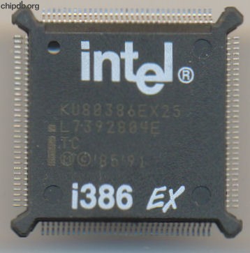 Intel KU80386EX25 TC