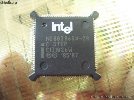 Intel NG80386SX-20 C STEP