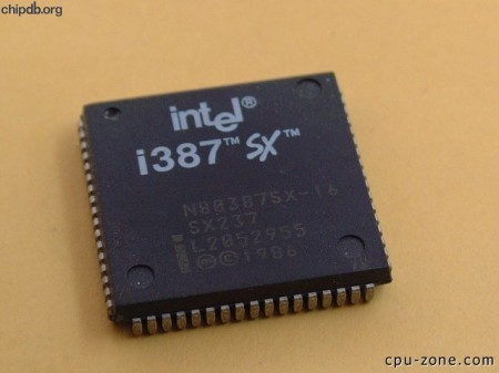 Intel N80387SX-16 SX237