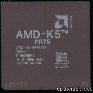 AMD AMD-K5PR75ABR rev F