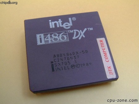 Intel A80486DX-50 SX705