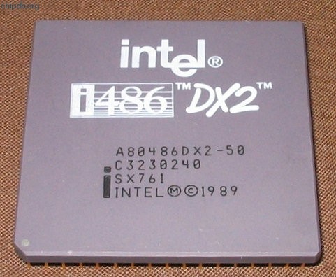 Intel A80486DX2-50 SX761
