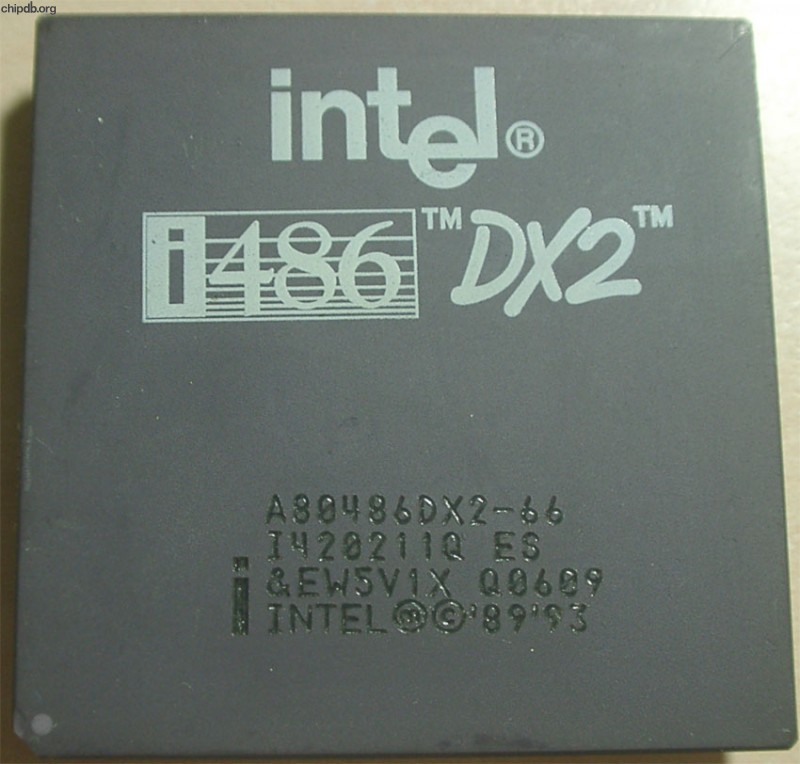 Intel A80486DX2-66 Q0609 ES
