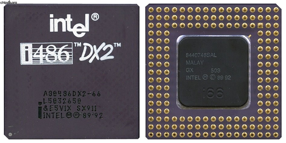 Intel A80486DX2-66 SX911