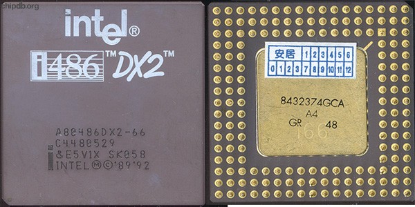 Intel A80486DX2-66 SK058