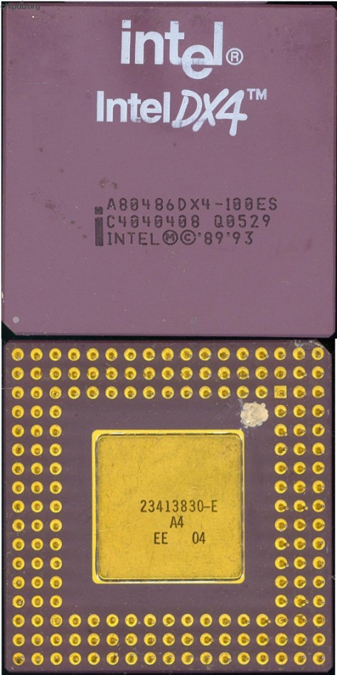 Intel A80486DX4-100ES Q0529
