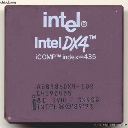 Intel A80486DX4-100 SX900