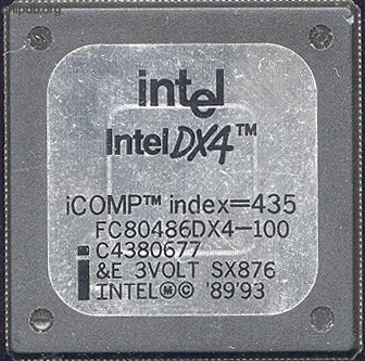 Intel FC80486DX4-100 SX876