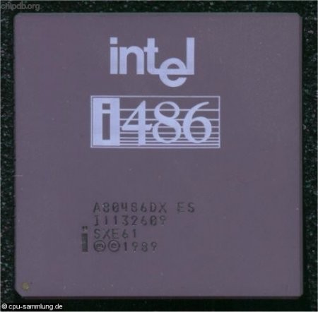 Intel A80486DX SXE61 ES