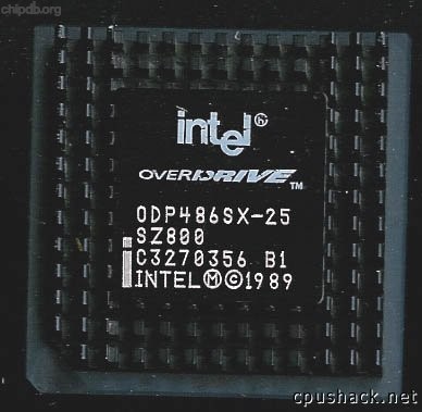 Intel ODP486SX-25 SX800